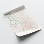 antwerp belgium map poster - image 4