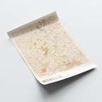 munster germany map poster - image 4