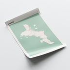 mahe, seychelles map poster - image 4