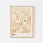 namur belgium map poster - image 1