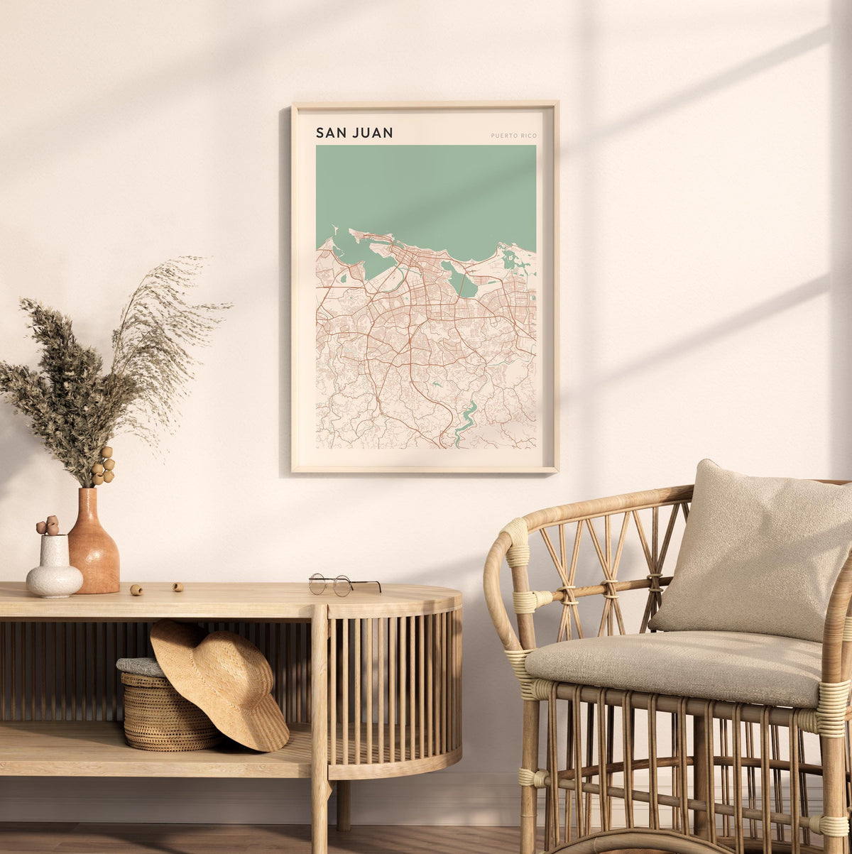 san juan, united states map poster - image 3