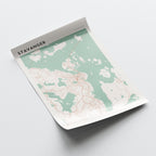stavanger norway map poster - image 4