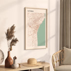 catania italy map poster - image 2