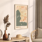 marseille france map poster - image 2