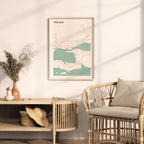 trogir croatia map poster - image 3