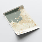 fukuoka, japan map poster - image 4