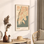 busan, south korea map poster - image 2