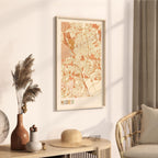 madrid spain map poster - image 2