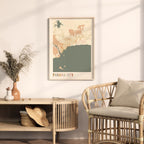 panama city, panama map poster - image 3