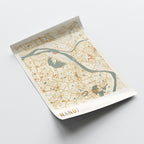 hanoi, vietnam map poster - image 4