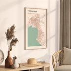 thessaloniki greece map poster - image 2