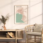 thessaloniki greece map poster - image 3