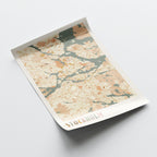 stockholm sweden map poster - image 3