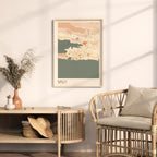 split croatia map poster - image 3