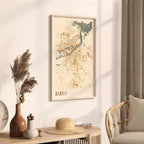 harbin, china map poster - image 2