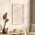 bochum germany map poster - image 2