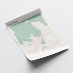 tallinn estonia map poster - image 4