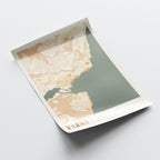 varna bulgaria map poster - image 4