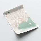 cannes france map poster - image 4