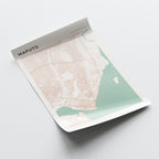 maputo, mozambique map poster - image 4