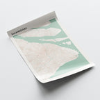 shanghai, china map poster - image 4