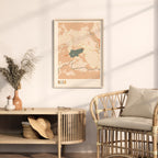bled slovenia map poster - image 3