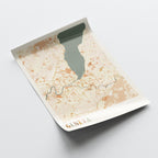 geneva switzerland map poster - image 4