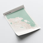 nanaimo, british columbia map poster - image 3