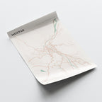mostar bosnia and herzegovina map poster - image 4