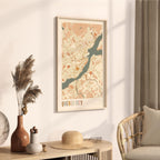 quebec city, quebec map poster - image 2