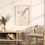 como italy map poster - image 3