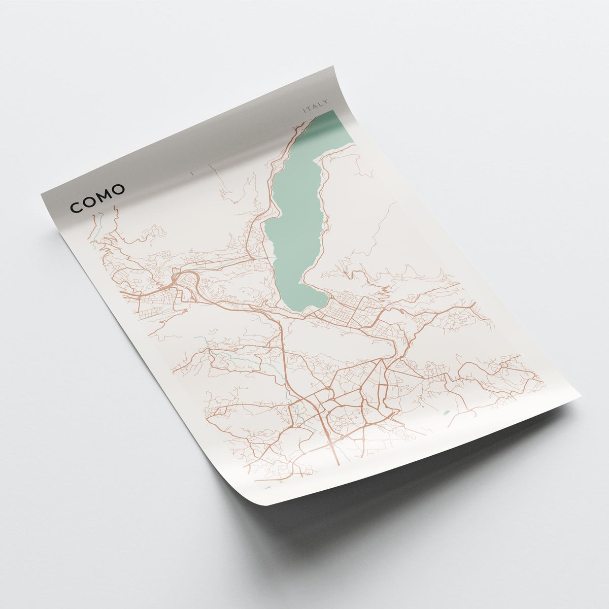 como italy map poster - image 4