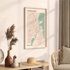 copenhagen denmark map poster - image 2