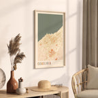 casablanca, morocco map poster - image 2