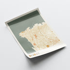 beirut, lebanon map poster - image 4
