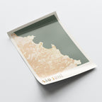 sao tome, sao tome and principe map poster - image 4
