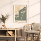venice italy map poster - image 3