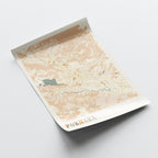 pokhara, nepal map poster - image 4
