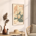 xiamen, china map poster - image 2