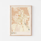 kosice slovakia map poster - image 1