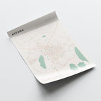 astana, kazakhstan map poster - image 4