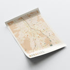 augsburg germany map poster - image 4