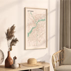 ottawa, ontario map poster - image 2