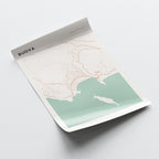 budva montenegro map poster - image 4