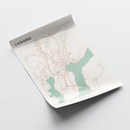 lugano switzerland map poster - image 4