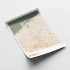 bruges belgium map poster - image 4