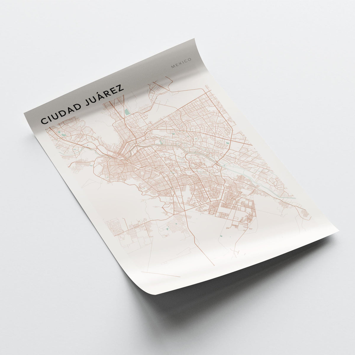 ciudad juarez, mexico map poster - image 4