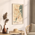 copenhagen denmark map poster - image 2