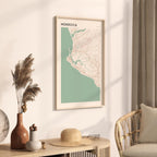 monrovia, liberia map poster - image 2