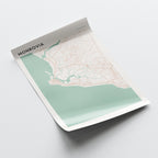 monrovia, liberia map poster - image 4